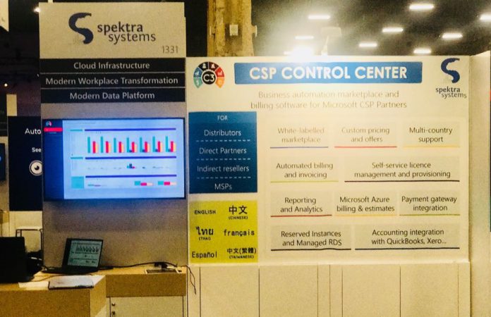 Spektra Systems announces support for Microsoft CSP Indirect Providers in CSP Control Center at Microsoft Inspire, Las Vegas