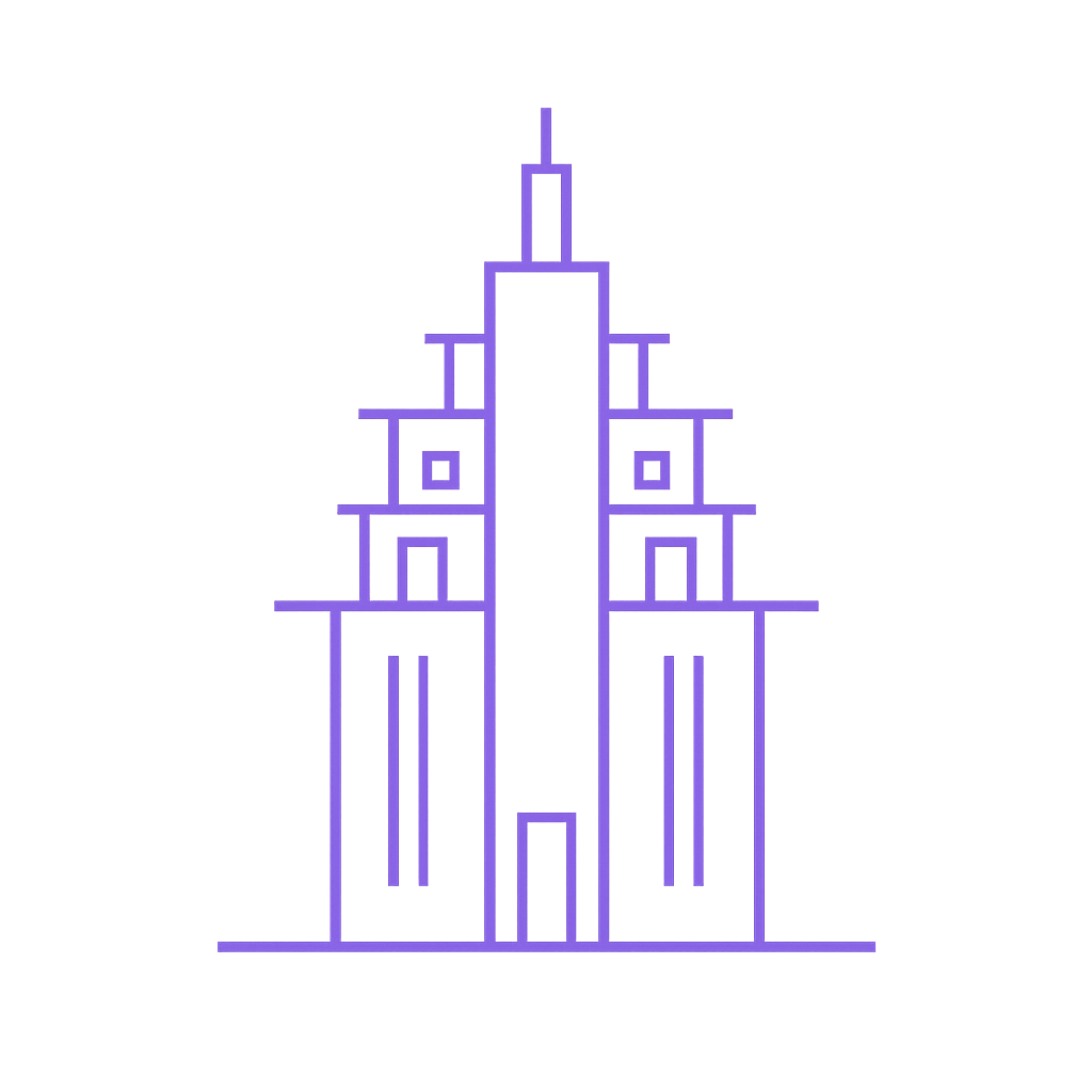 Illustration of the Bangalore office building